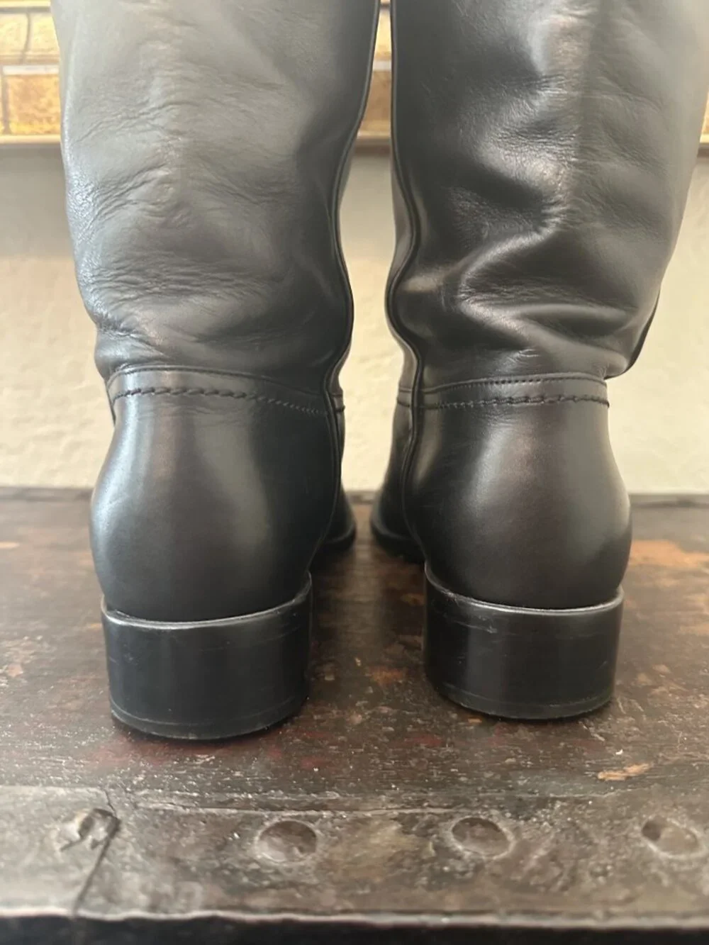 Chanel Long Boots Leather Size 37
